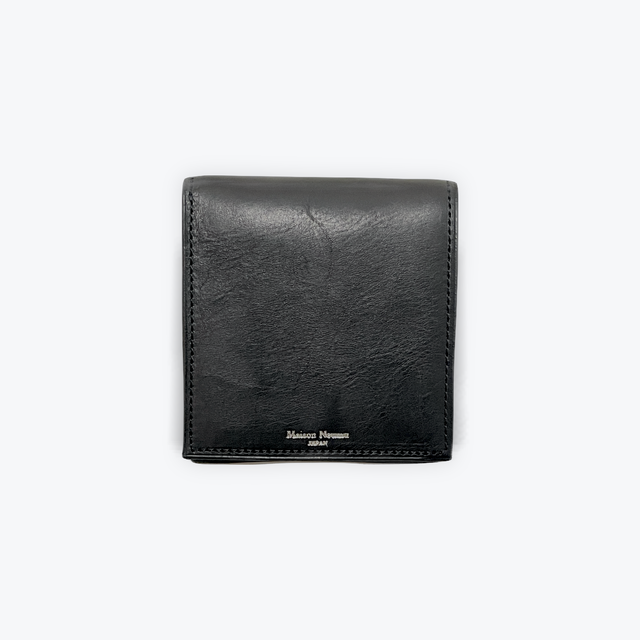 Maison Kinema Leather wallet  クロムエクセル　黒 Maison Kinema Leather wallet クロムエクセル